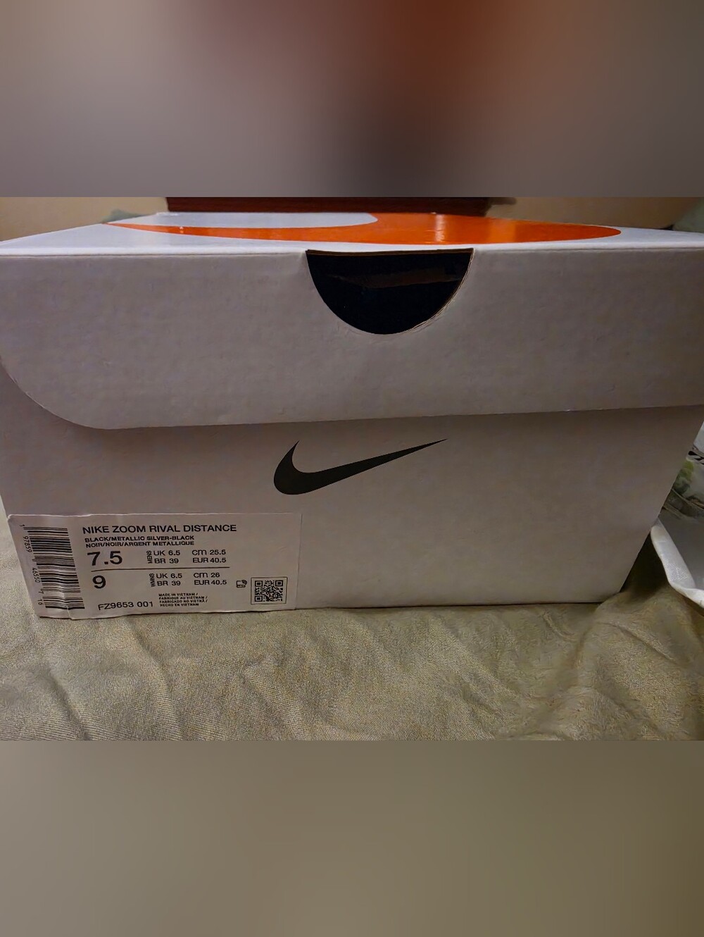 Nike Zoom Rival Distance Track & Field Distance Spikes - Picture 9 of 14